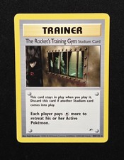 Pokemon TCG The Rocket's Training Gym 104/132 Rare Gym Heroes Trainer Collection on eBay