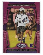2024 Panini Certified Football Malaki Starks Mirror Purple /299