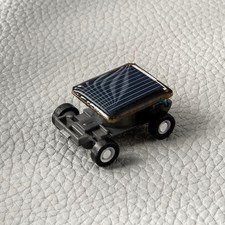 Solar toy car mini science DIY handmade children's car model