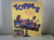TOPPLE BOARD GAME by PRESSMAN 1992
