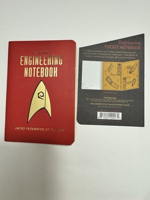 Compact Star Trek Engineering Mini Journal - Perfect for On-The-Go Thought