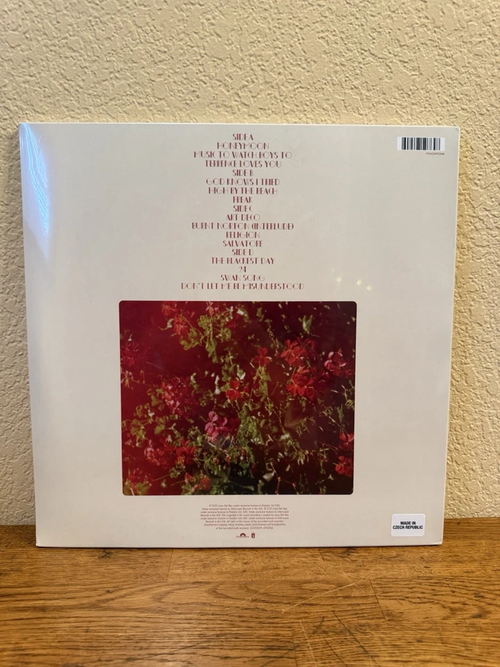 Lana Del Rey Honeymoon 2LP Brand New Sealed Translucent Red Vinyl (2025) - Image 2 of 2