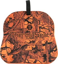 THERM-A-SEAT Traditional Series Insulated Hunting Seat Cushion, Orange, 13" X 14