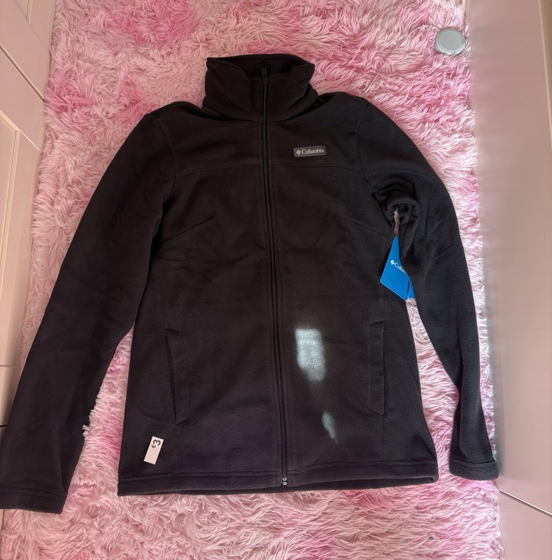 Columbia Women's Benton Springs Full Zip Fleece Jacket XS - Black