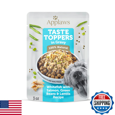 Applaws Taste Toppers Limited Ingredient Dog Food Topper Whitefish with Salmon