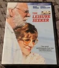 NEW The Leisure Seeker (DVD, 2018) Helen Mirren Donald Sutherland SEALED