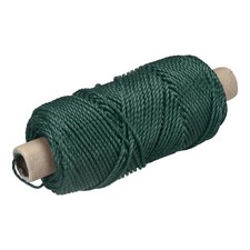Twisted Nylon Mason Line Dark Green 100M/109 Yard 3MM Dia for DIY Projects