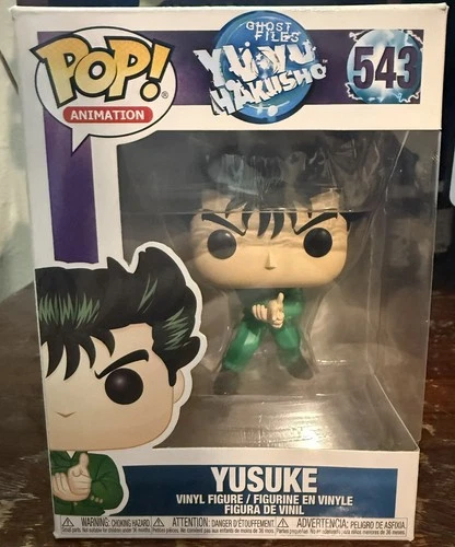 Funko Pop! Animation Yu Yu Hakusho Yusuke #543 Vinyl Figure W/ Protector