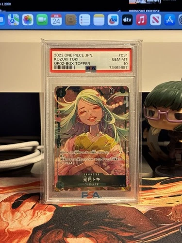 Kozuki Toki OP02-031 Box Topper 2022 One Piece PSA 10 (Japanese)