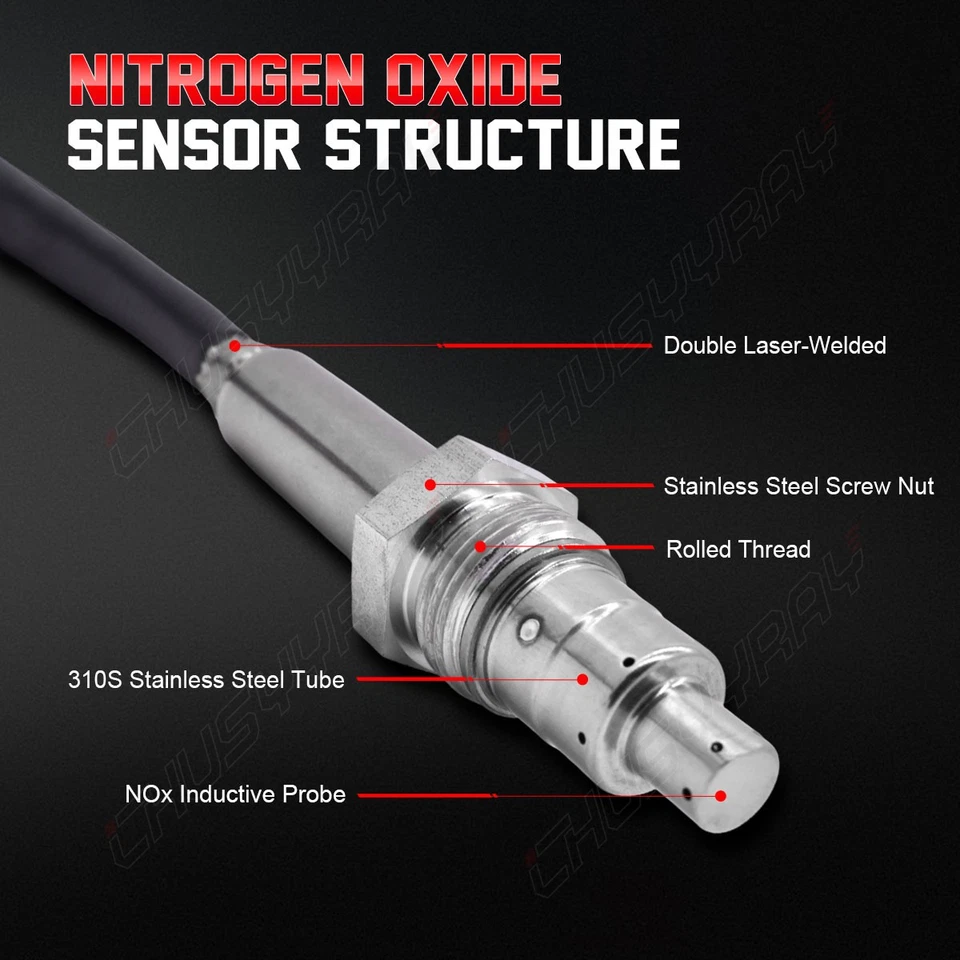 Sensor Nox de óxido de nitrógeno 5WK96741B para International Harvester HX620 2017-2018 Foto 3 de 4