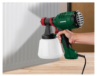 PARKSIDE HVLP-Farbspritzpistole Farbspritzgerät PFS 450 B1 450 Watt 1200ml