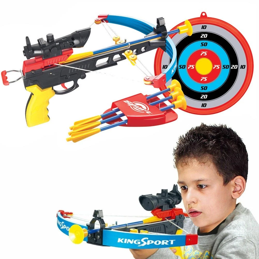 Set Arco E Frecce Per Bambini In Legno - 6 Frecce E Bersagli Giocattolo Da 3 Anni 384963