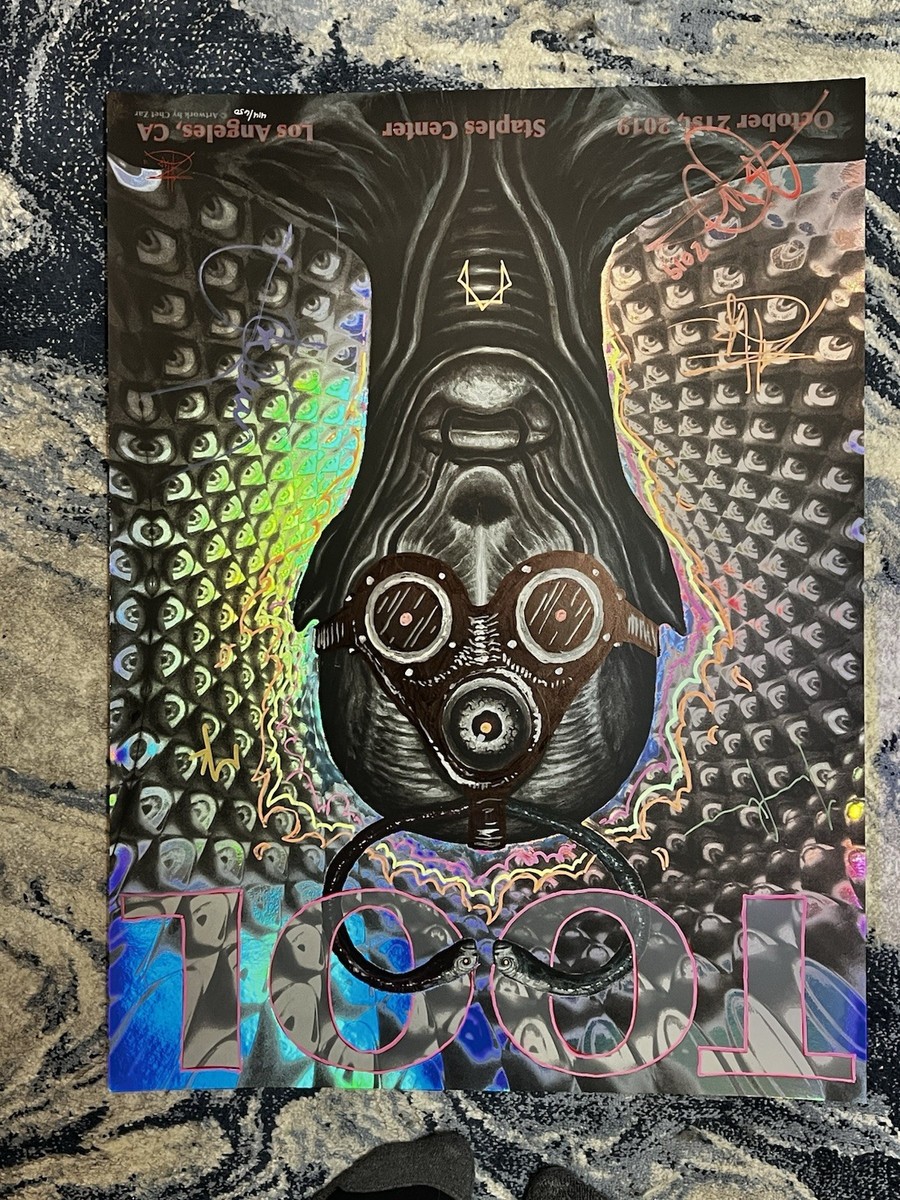 Get A Chance! 掛式アートポスター Tool Poster LA 2019 Chet Zar Glorious Remarque Band And