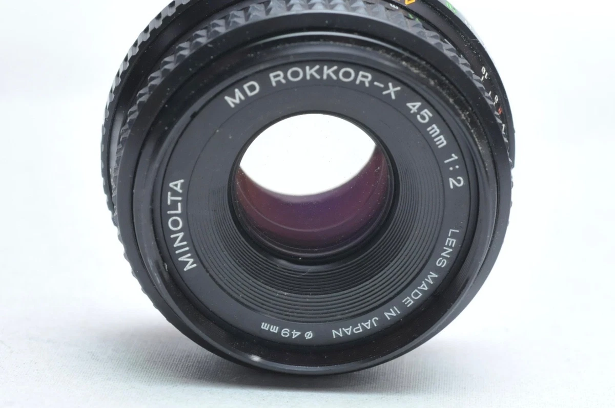 Minolta MD 45mm Focal Camera Lenses for sale | eBay