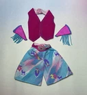 Vintage *Barbie* Shorts, Vest & Wrist Cuffs ~Western Fun #9952 (Incomplete Set)