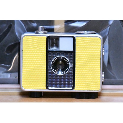 Overhauled Compact Film camera RICOH AUTO HALF E Yellow Custom JDM Japan JP