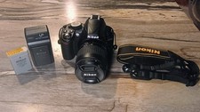 Nikon D3100 5,932 shutters 14.2MP camera, 28-80mm lens, 2 batterys, and charger
