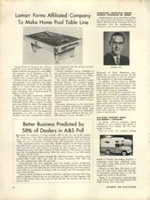 1964 PAPER AD Article Buddy L All steel camper pickup truck toy P M Doll Baby