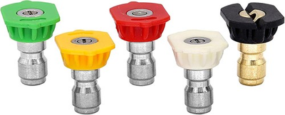 #ad 2000 PSI Pressure Washer Nozzles Replacement for 1 Inch Multicolors $24.63