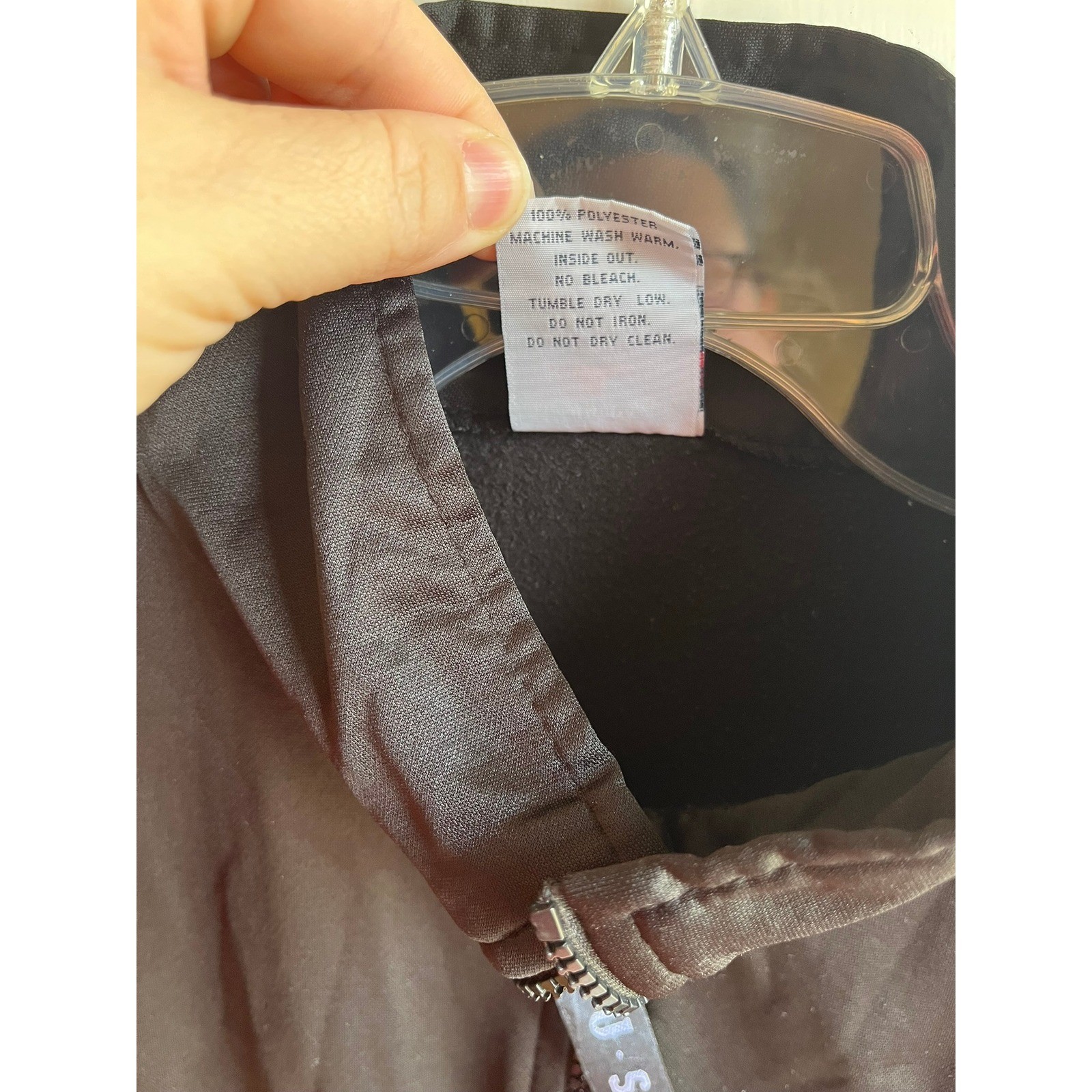 USA Olympic Committee Black Full Zip Jacket Women… - image 4