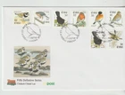 Ireland 1998 8 th Definitive Series Phosphor Birds 6v 30-50p Phosphor FDC