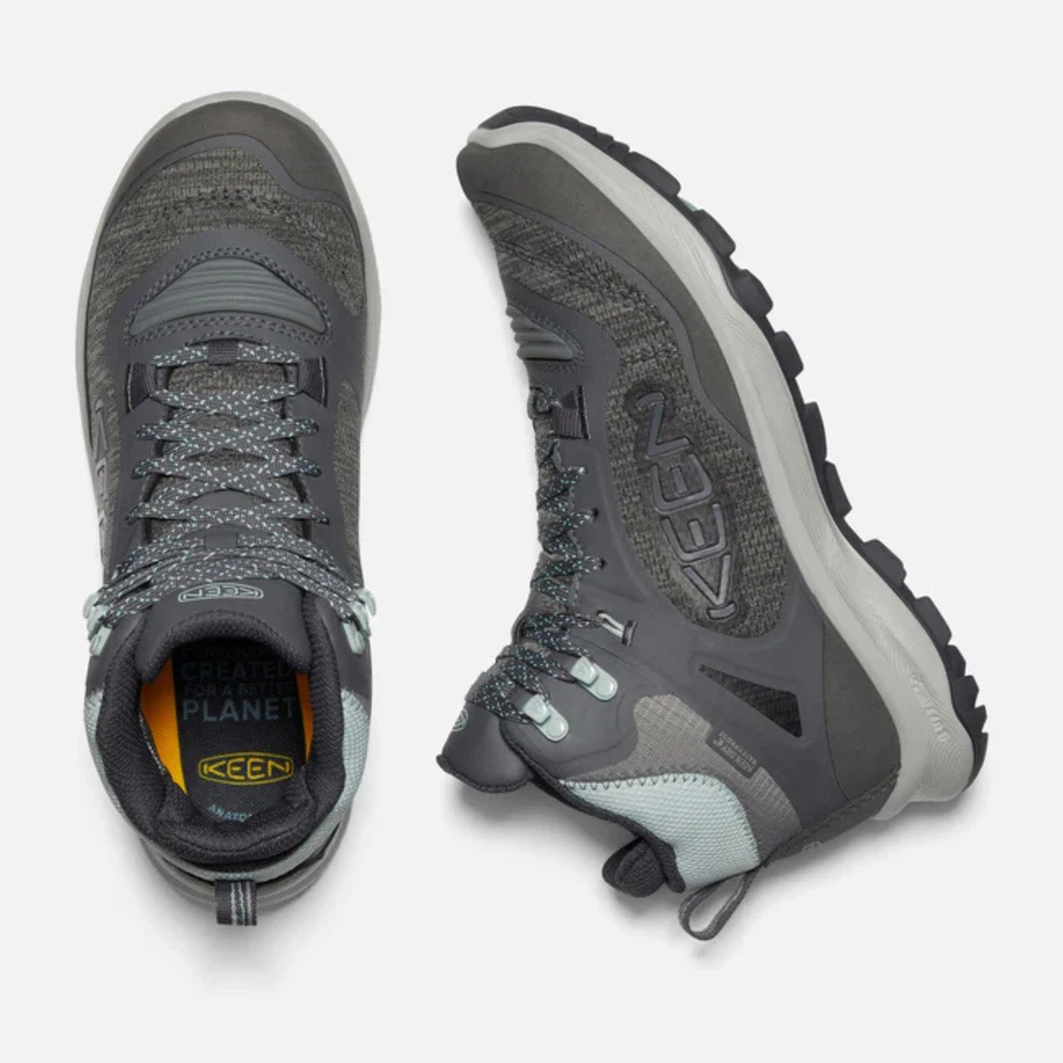 Damen Trekkingschuhe Keen Terradora Ii Ltr Mid Wp wasserdicht grau 38.5 - Bild 4 von 4