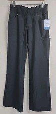 Cherokee iFlex Scrub Pants Women's Small Petite Straight Leg Pull On CK002P New