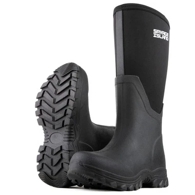 Savage Island Tall Women's 5mm Neoprene Lined Wellington Boots Ladies Wellies