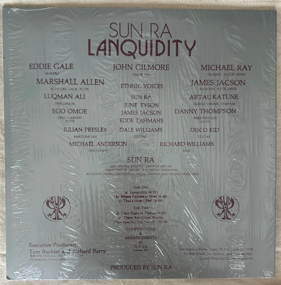 Sun Ra ‎– Lanquidity LP 180g Reissue NM - Image 3 of 4