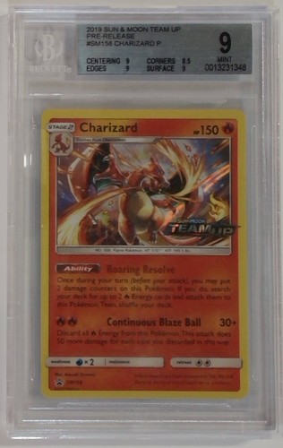 Charizard graded BGS 9 for sale on eBay