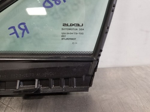 24 2024 LEXUS RX500H F SPORT DOOR VENT GLASS FRONT RIGHT PASSENGER - Picture 8 of 12