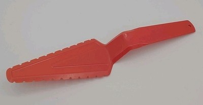 Vintage Tupperware Cut and Serve #1228 Harvest Orange Serrated Pie Cutter Server