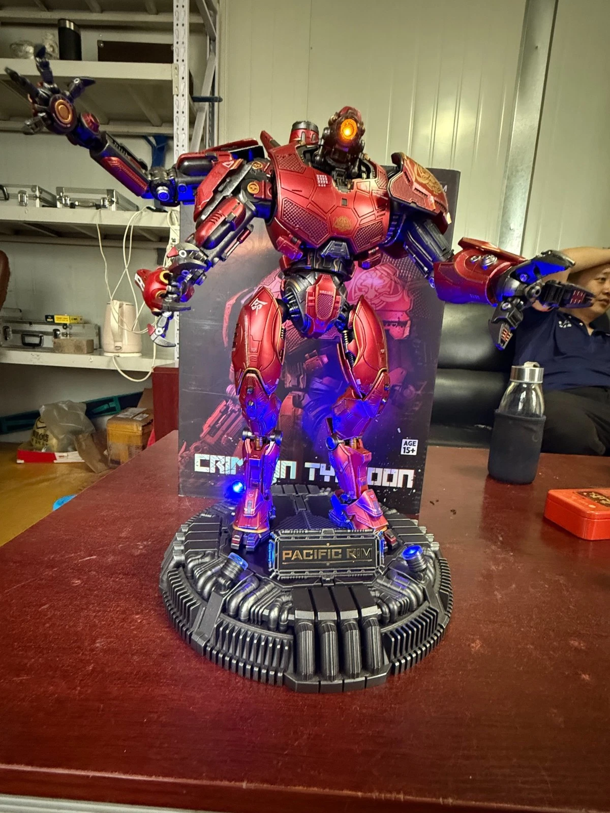 Infinity Studio CRIMSON TYPHOON DIECAST ACTION FIGURE - Picture 1 of 9