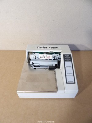 Epson TM-U295 M66SA Slip Receipt Printer - NO RIBBON / COVER - RELEASE ERROR