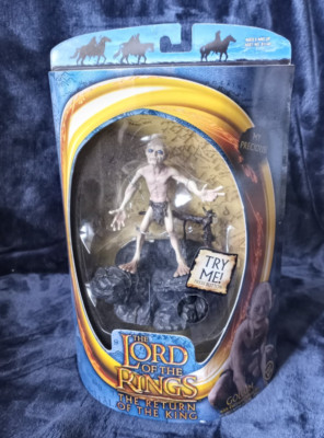 Lord of The Rings Return of the King - GOLLUM with Electronic Sound Base / New