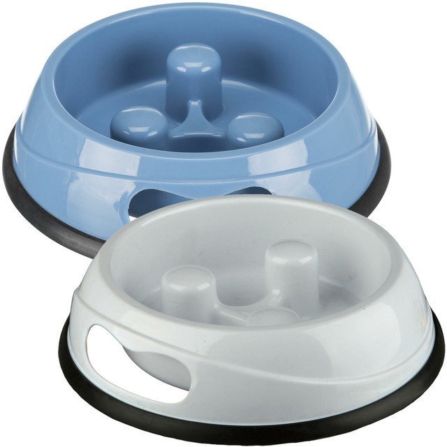 trixie slow feed dog bowl