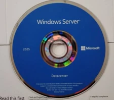 Microsoft Windows Server 2025 Datacenter License Package DVD | RRP €2,099 DE ...