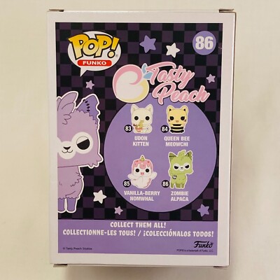 ホッピー Funko Tasty Peach POP! Zombie Alpaca Vinyl Figure #86 [Green] | eBay