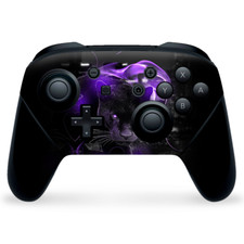 Nintendo Switch Pro Controller Skin Decal Vinyl Wrap - Black Panther purple