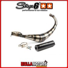 S6-9118903/BK Marmitta Stage6 Streetrace CNC nero GENERIC Trigger SM 50cc (AM6) 