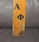 WVU West Virginia University Mountaineers Wooden Fraternity Paddle Beta IOTA — photo 3