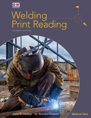 Welding Print Reading by John R Walker: Used
