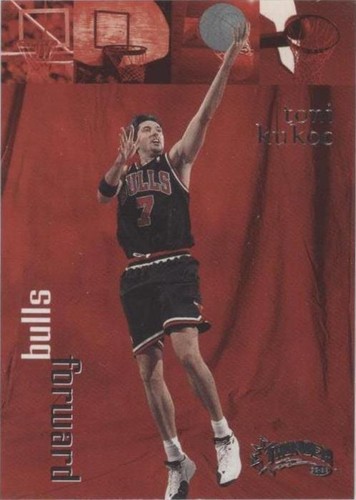 1998-99 Skybox E-X Century #47 Toni Kukoc PSA 9 Chicago Bulls HOF 
