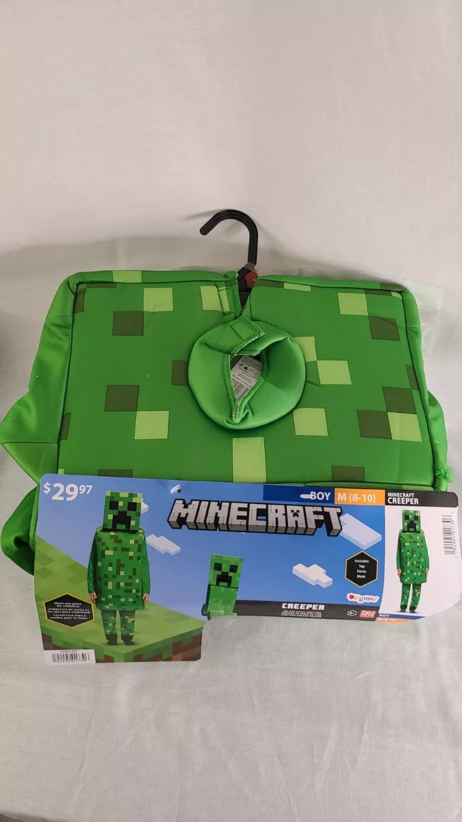 Boy's Creeper Classic Halloween Costume - Minecraft 