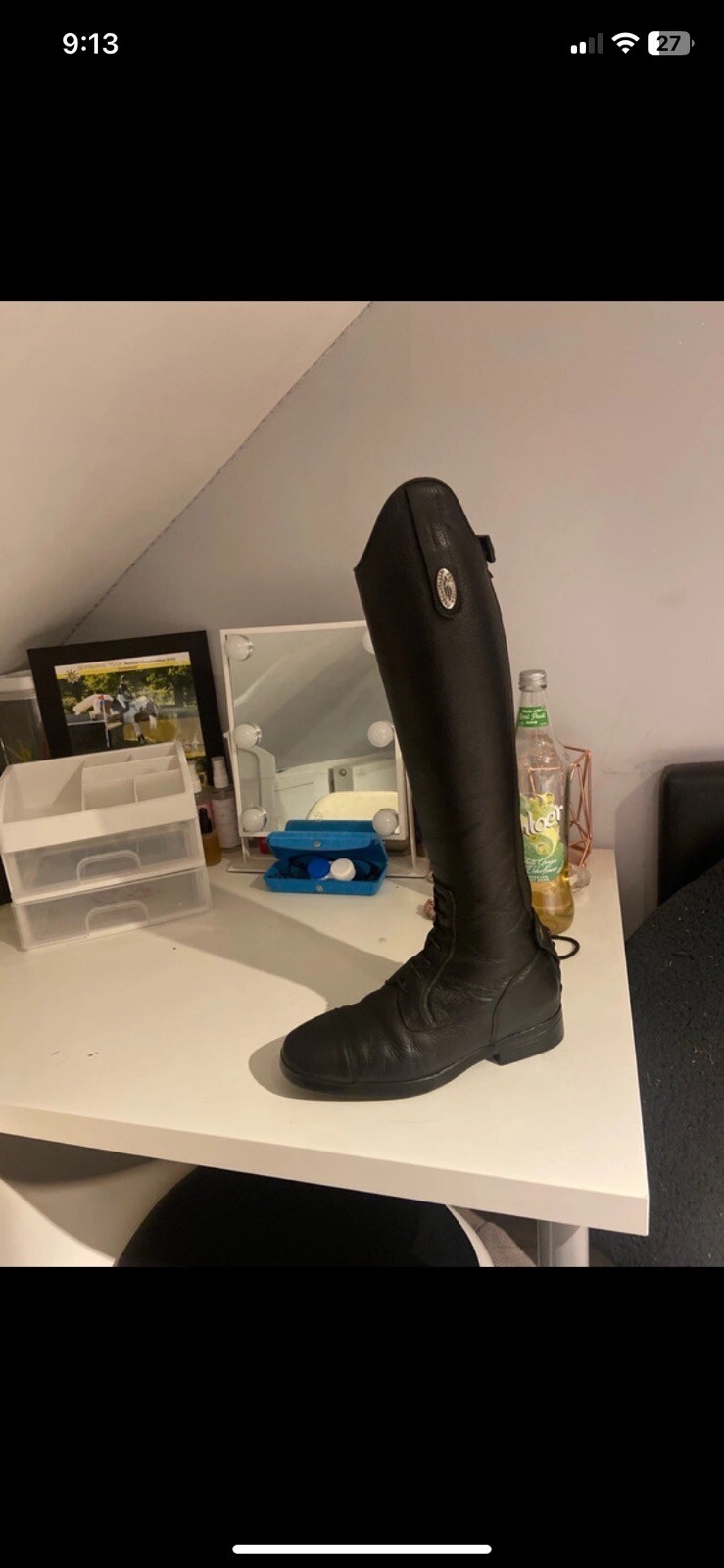 de Niro riding boots eBay