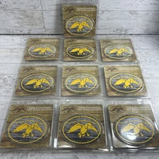 Lot Of 10 Duck Commander Art Glass Ornament New Memory Co. 2013 Christmas