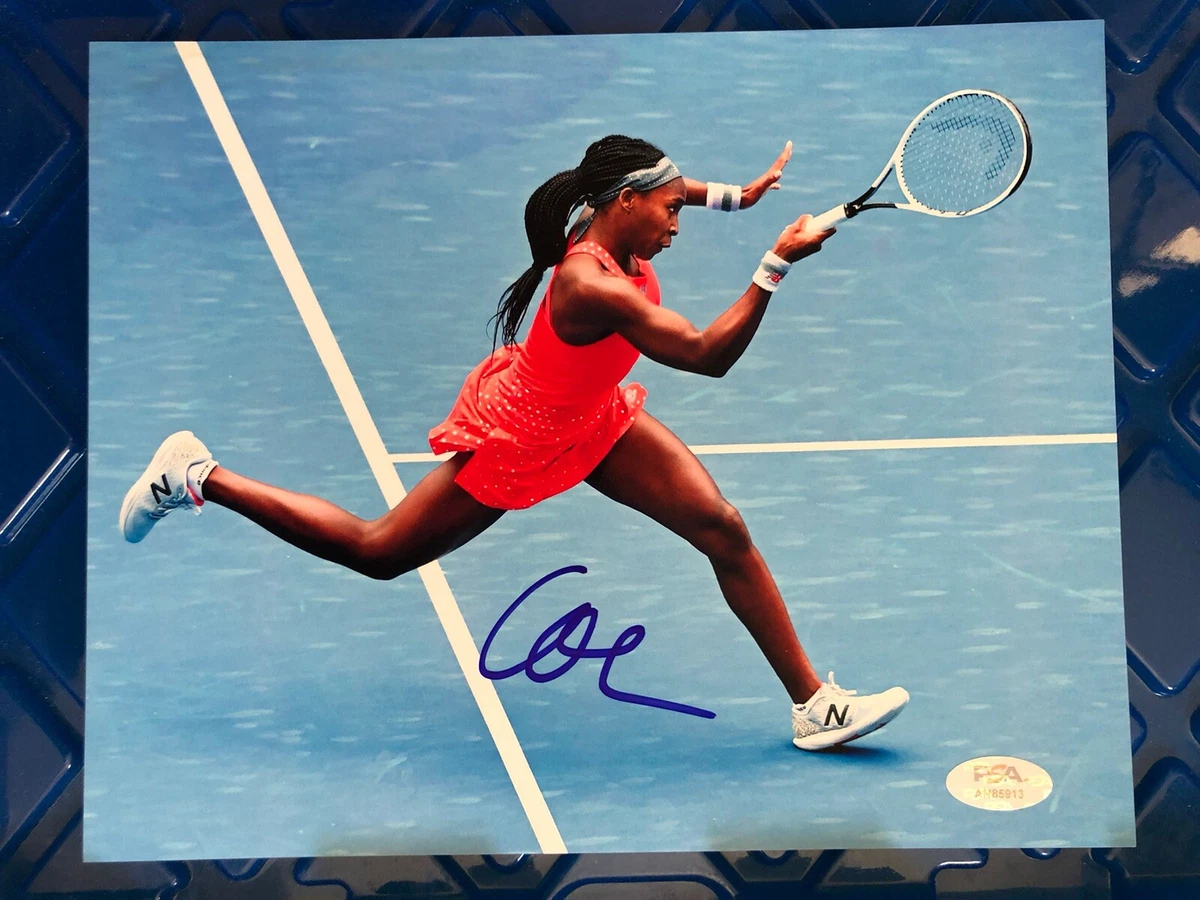Tennis Autographed Photos for sale | eBay