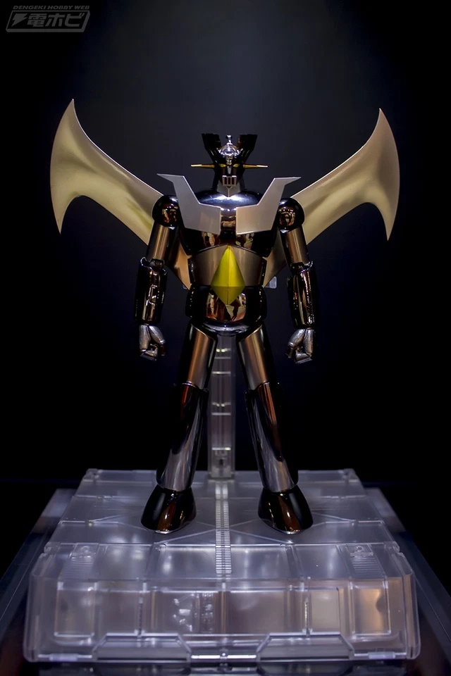 Bandai SOC Soul Of Chogokin GX-70CN MAZINGER Z D.C. CHROME NOIR TAMASHII 2017 - Immagine 4 di 4