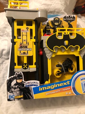imaginext batman gotham city tower