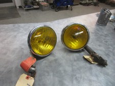 Vintage Guide Fog Light 6 1116 With Bracket And Cats-eye 7007 Lens Accessorie